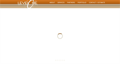 Desktop Screenshot of leveloneartinstallation.com
